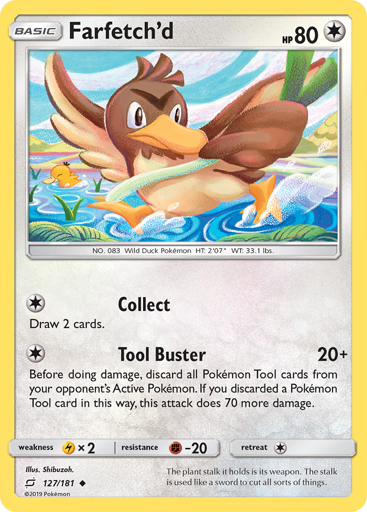 Team Up Farfetch’d #127/181