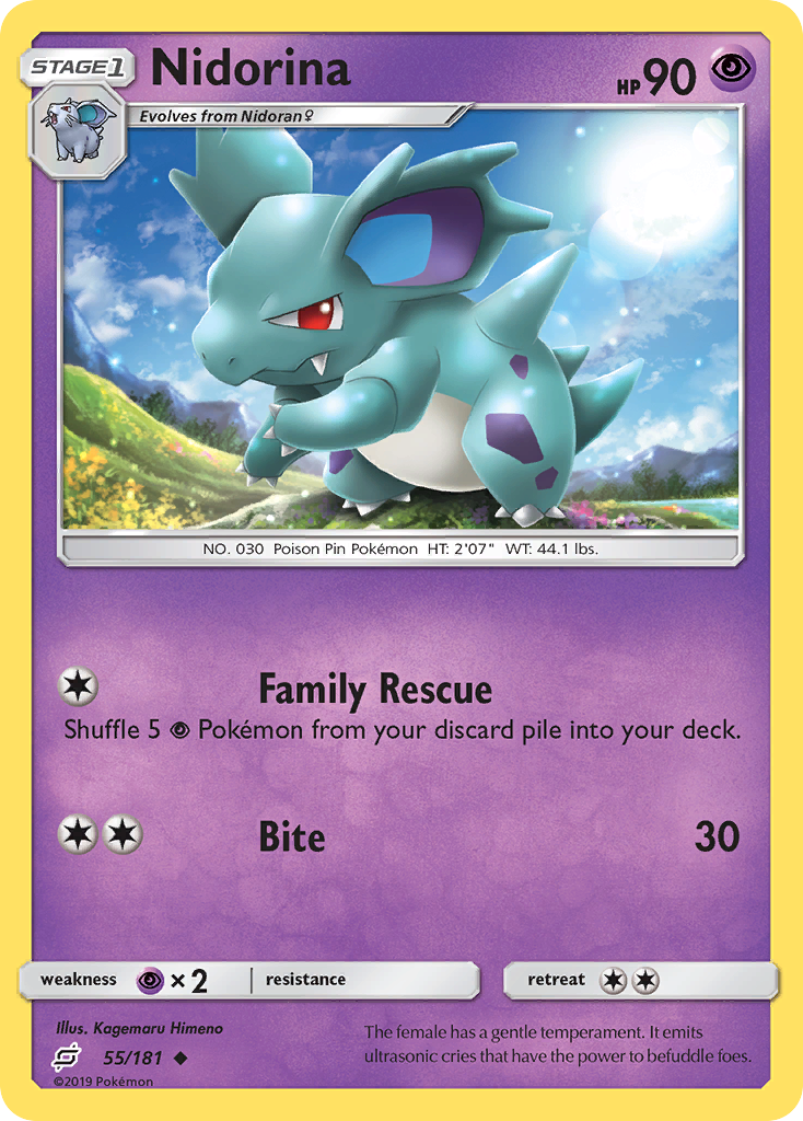 Team Up Nidorina #55/181