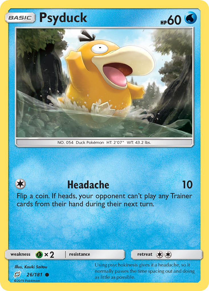 Team Up Psyduck #26/181