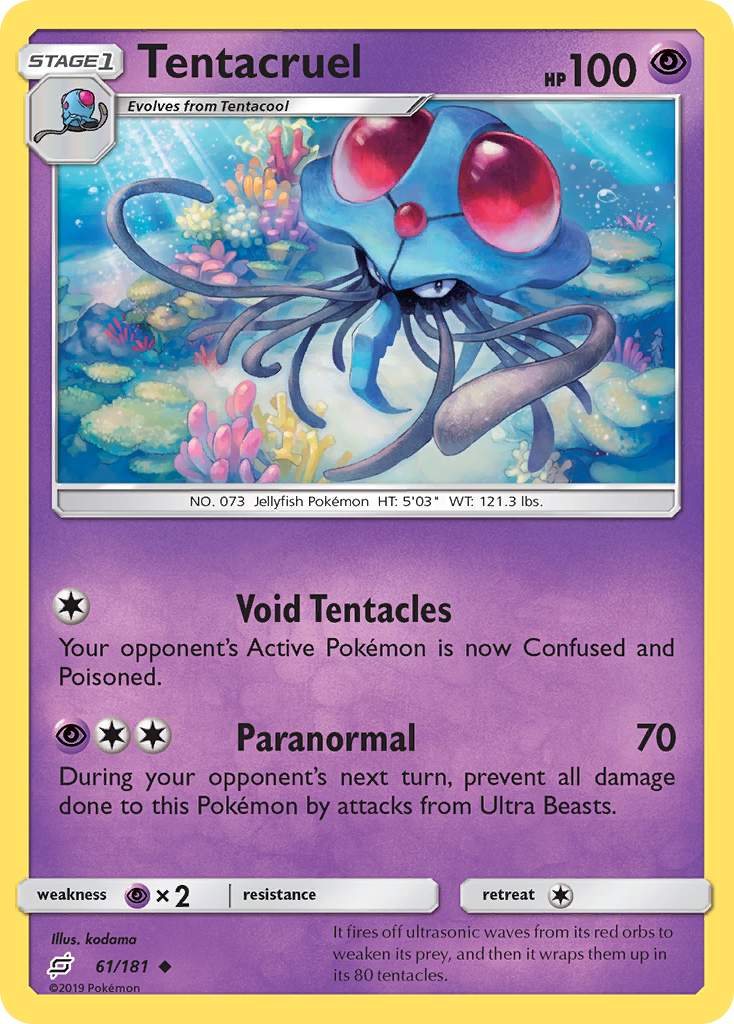 Team Up Tentacruel #61/181