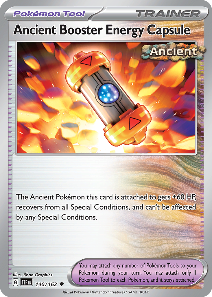 Temporal Forces Ancient Booster Energy Capsule #140/162