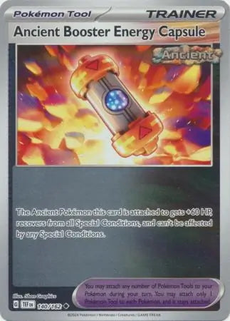 Temporal Forces Ancient Booster Energy Capsule #140/162 reverse holo