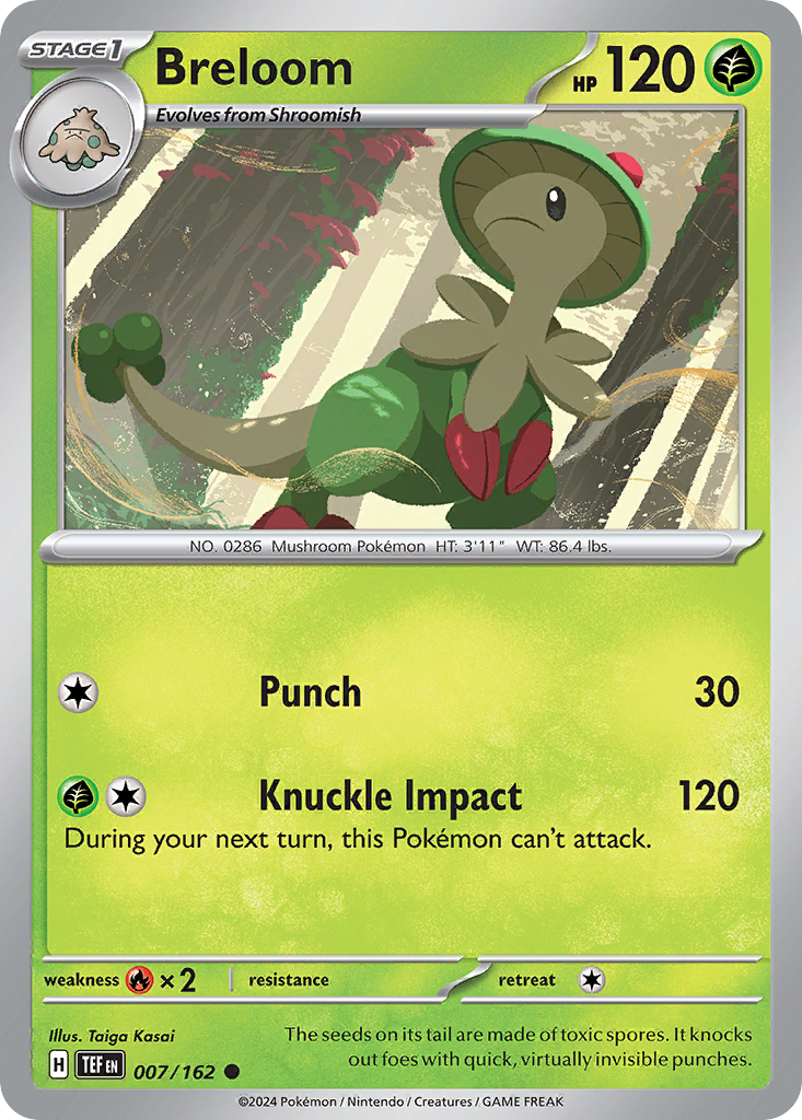 Temporal Forces Breloom #7/162