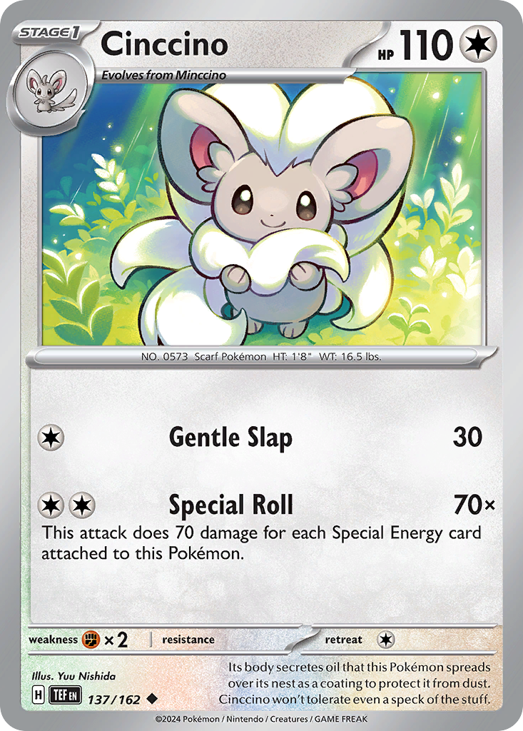 Temporal Forces Cinccino #137/162