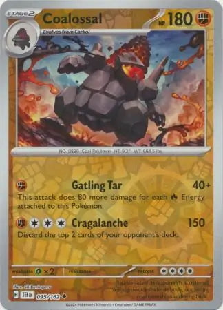 Temporal Forces Coalossal #95/162 reverse holo