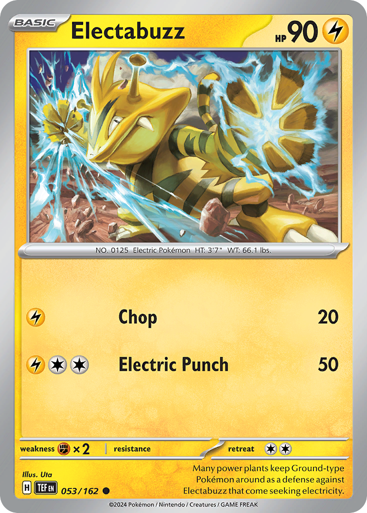 Temporal Forces Electabuzz #53/162