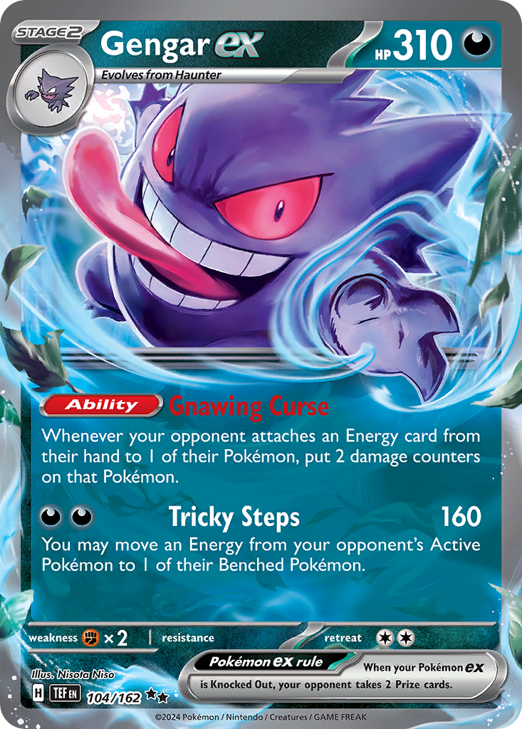 Temporal Forces Gengar ex #104/162