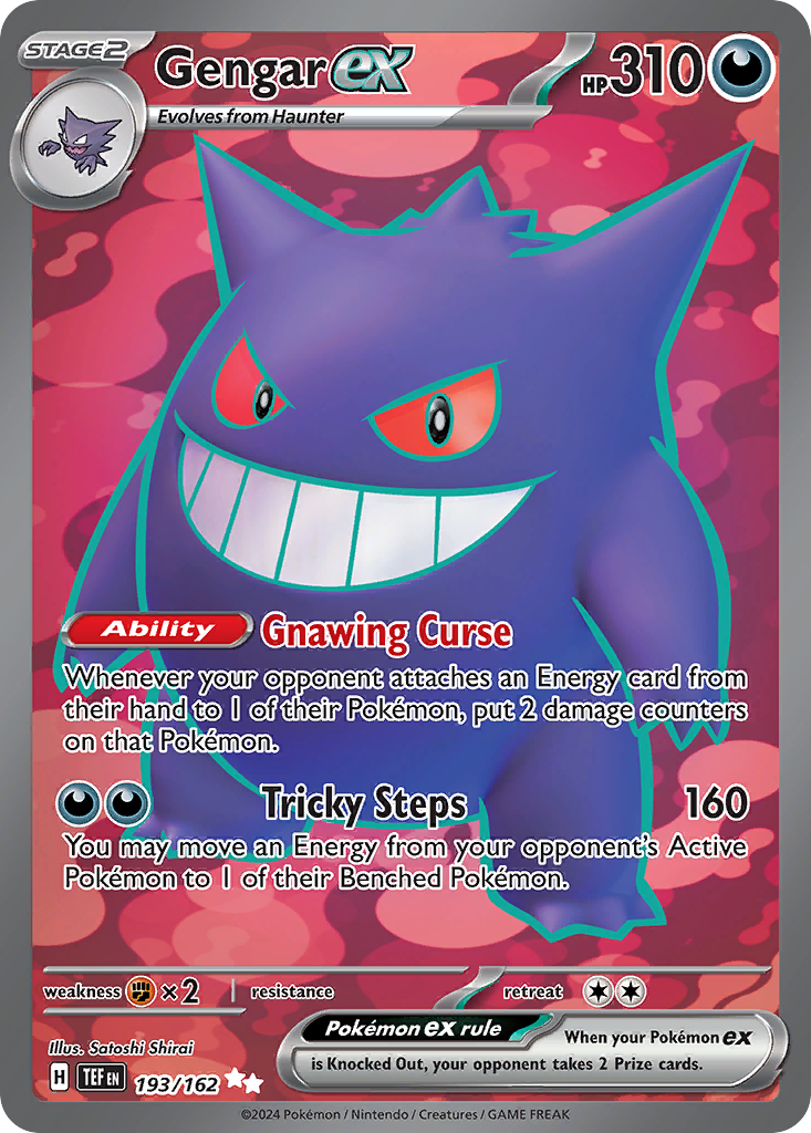 Temporal Forces Gengar ex #193/162