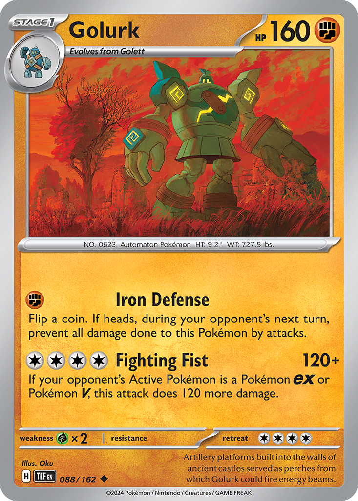 Temporal Forces Golurk #88/162
