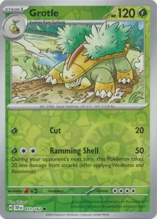 Temporal Forces Grotle #11/162 reverse holo