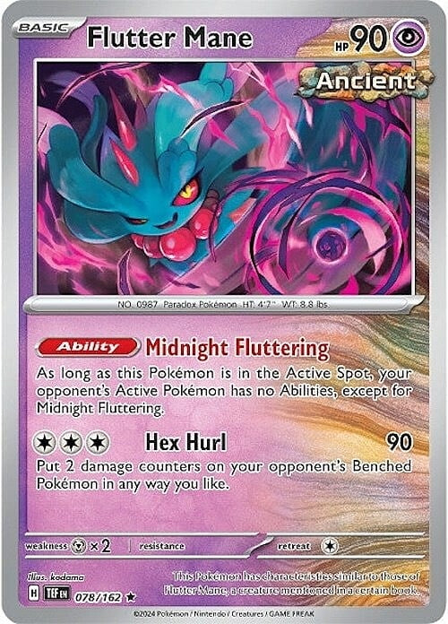Temporal Forces Holo Flutter Mane #78/162
