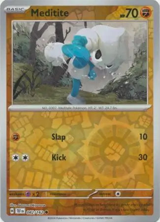 Temporal Forces Meditite #82/162 reverse holo