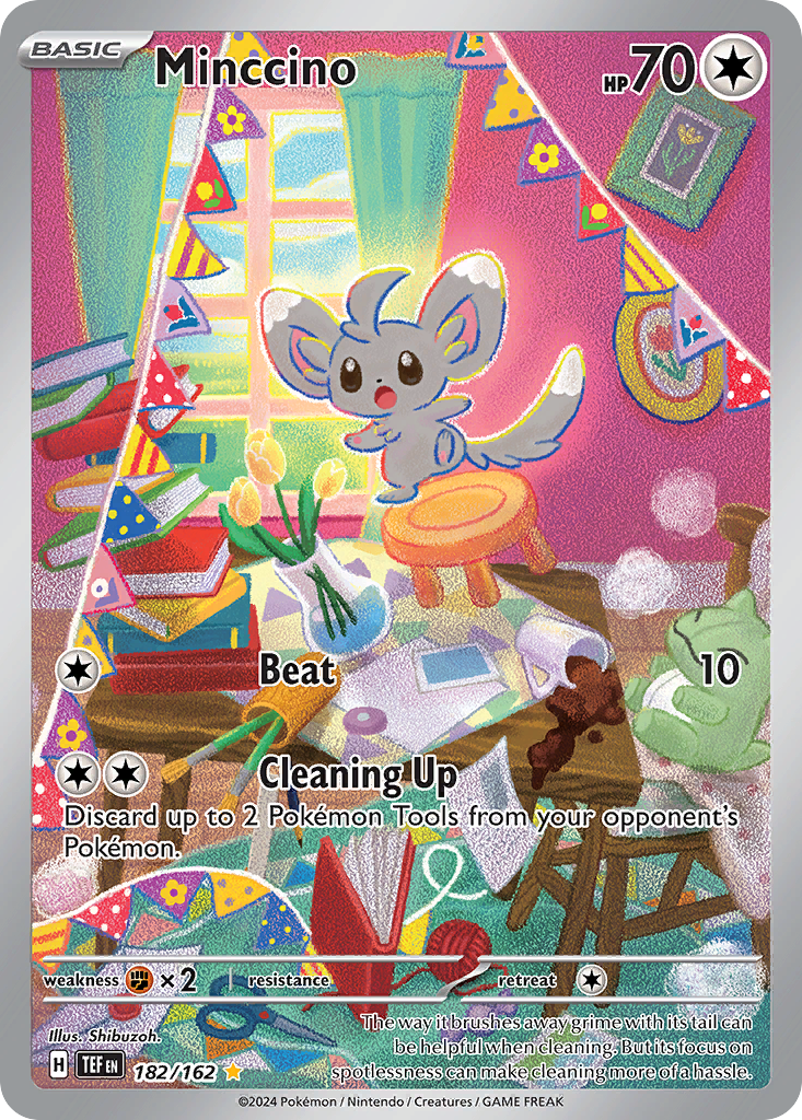 Temporal Forces Minccino #182/162