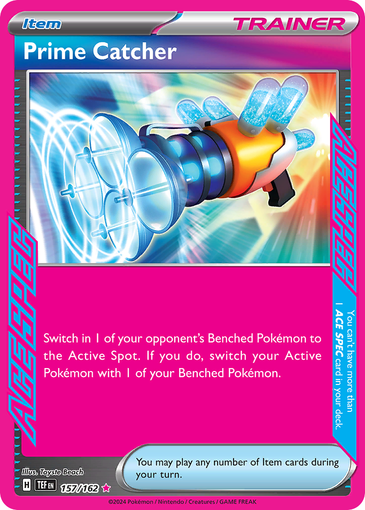 Temporal Forces Prime Catcher #157/162