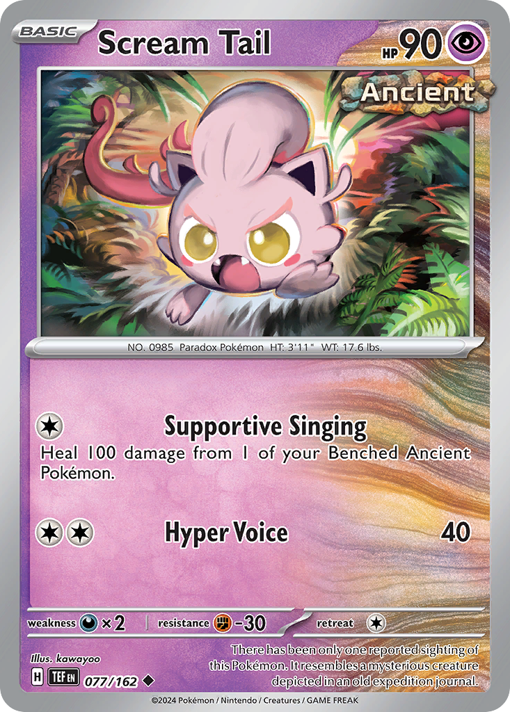 Temporal Forces Scream Tail #77/162