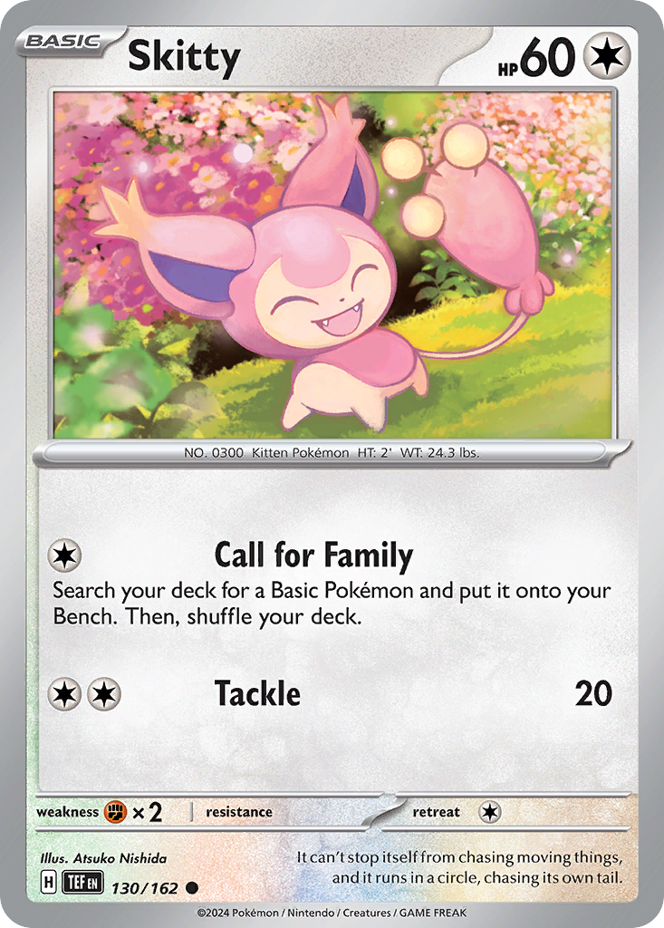 Temporal Forces Skitty #130/162