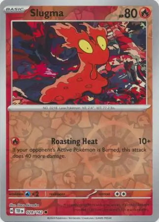 Temporal Forces Slugma #28/162 reverse holo