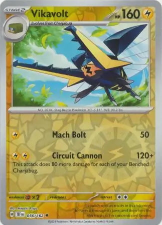 Temporal Forces Vikavolt #56/162 reverse holo