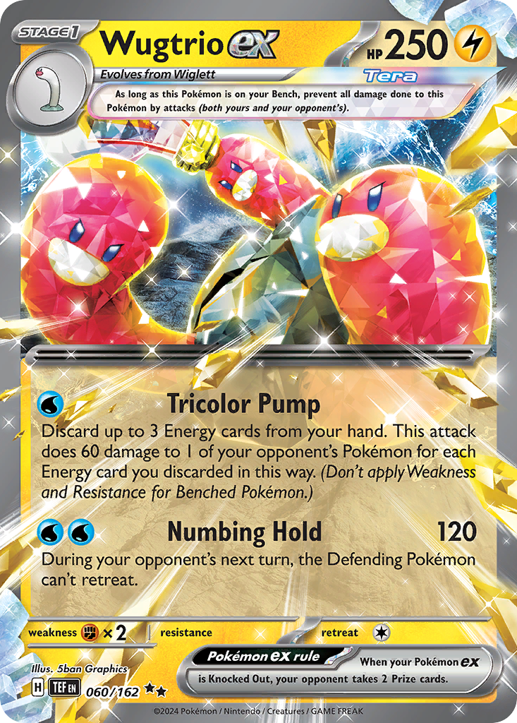 Temporal Forces Wugtrio EX #60/162