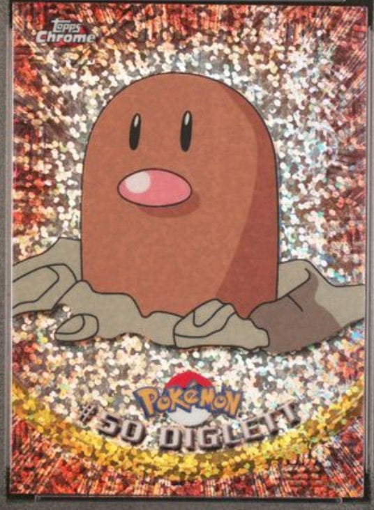Topps Chrome Series 1 Diglett #50