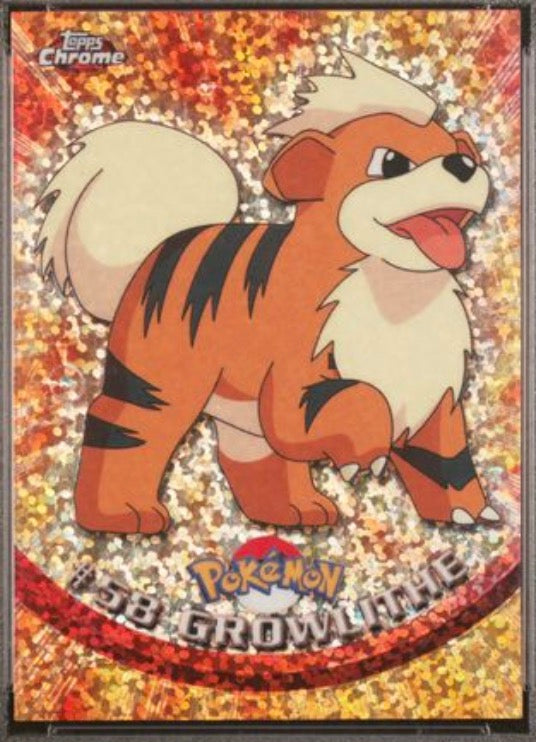 Topps Chrome Series 1 Growlithe #58