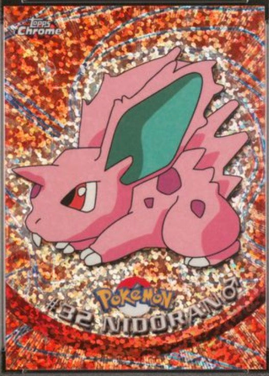 Topps Chrome Series 1 Nidoran ♂ #32