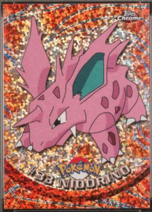 Topps Chrome Series 1 Nidorino #33