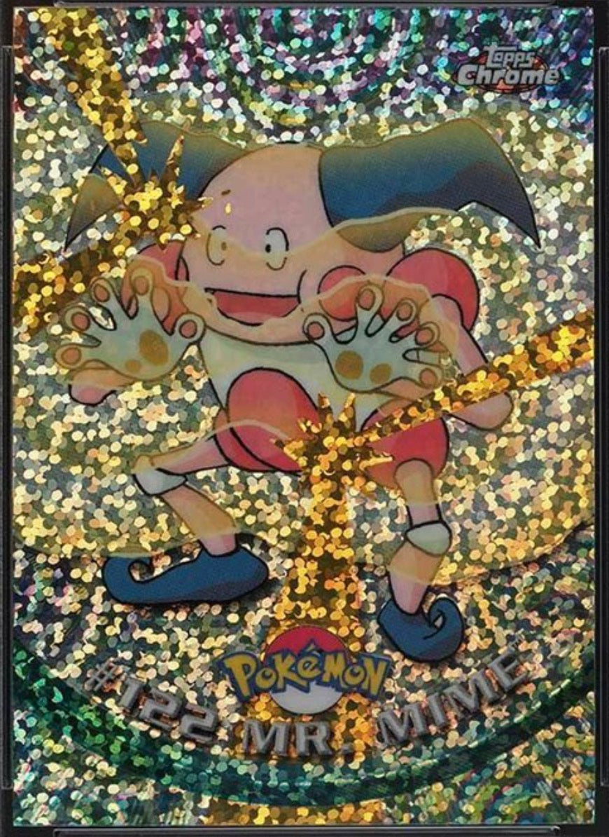 Topps Chrome Series 2 Mr. Mime #122