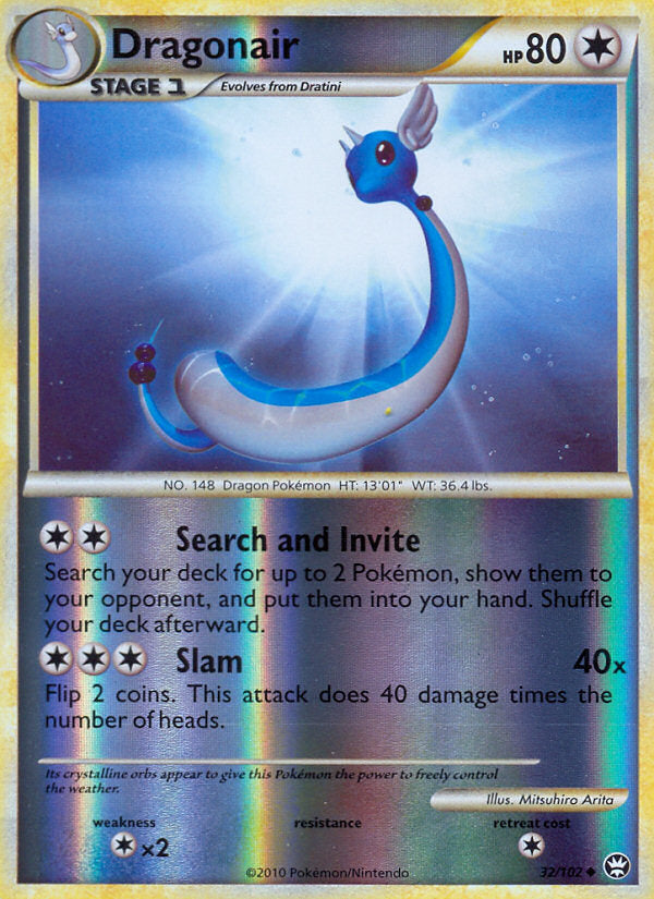 Triumphant Dragonair #32/102 reverse holo