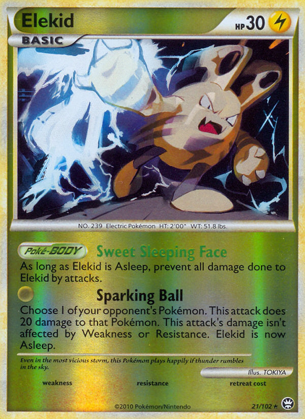 Triumphant Elekid #21/102 reverse holo