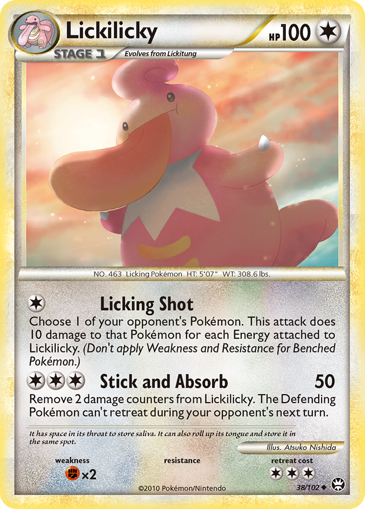Triumphant Lickilicky #38/102