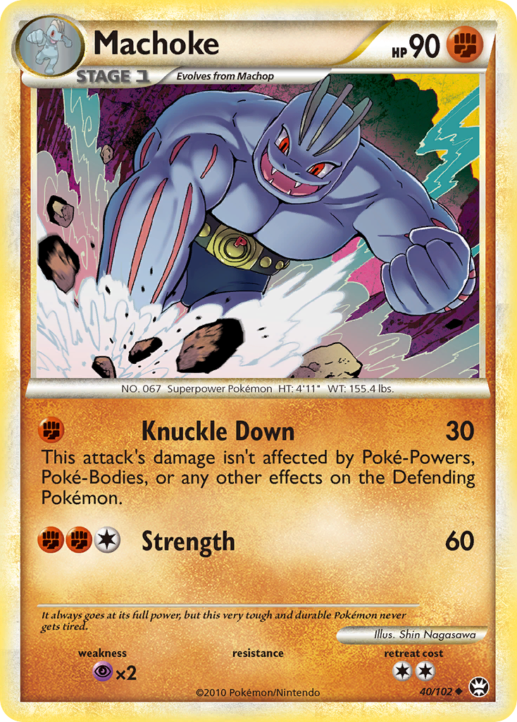 Triumphant Machoke #40/102