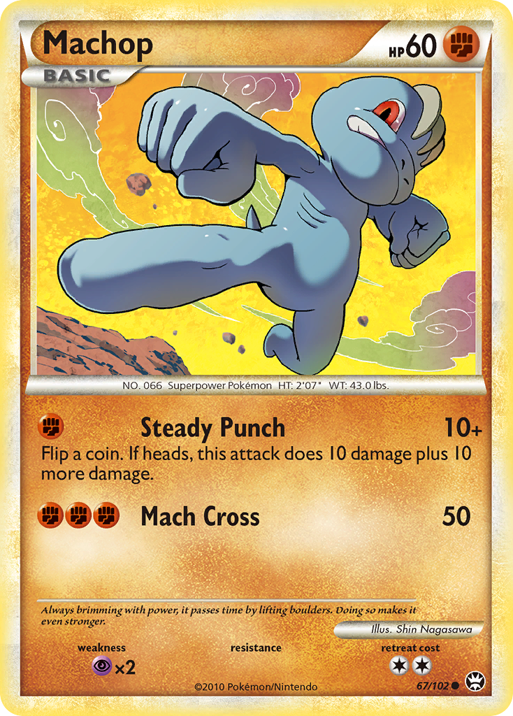 Triumphant Machop #67/102