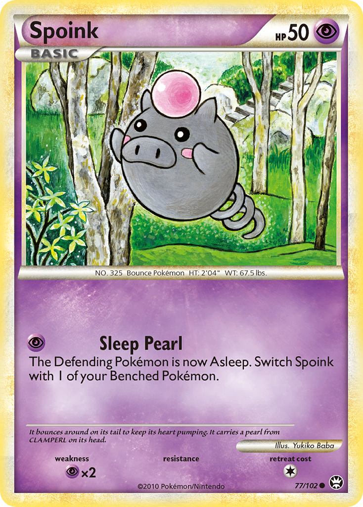 Triumphant Spoink #77/102