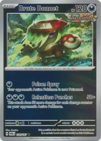 Twilight Masquerade Brute Bonnet #118/167 reverse holo