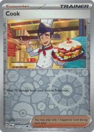 Twilight Masquerade Cook #147/167 reverse holo