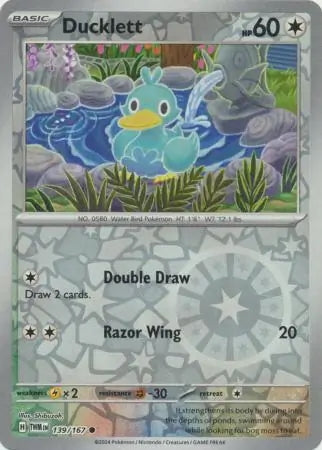 Twilight Masquerade Ducklett #139/167 reverse holo