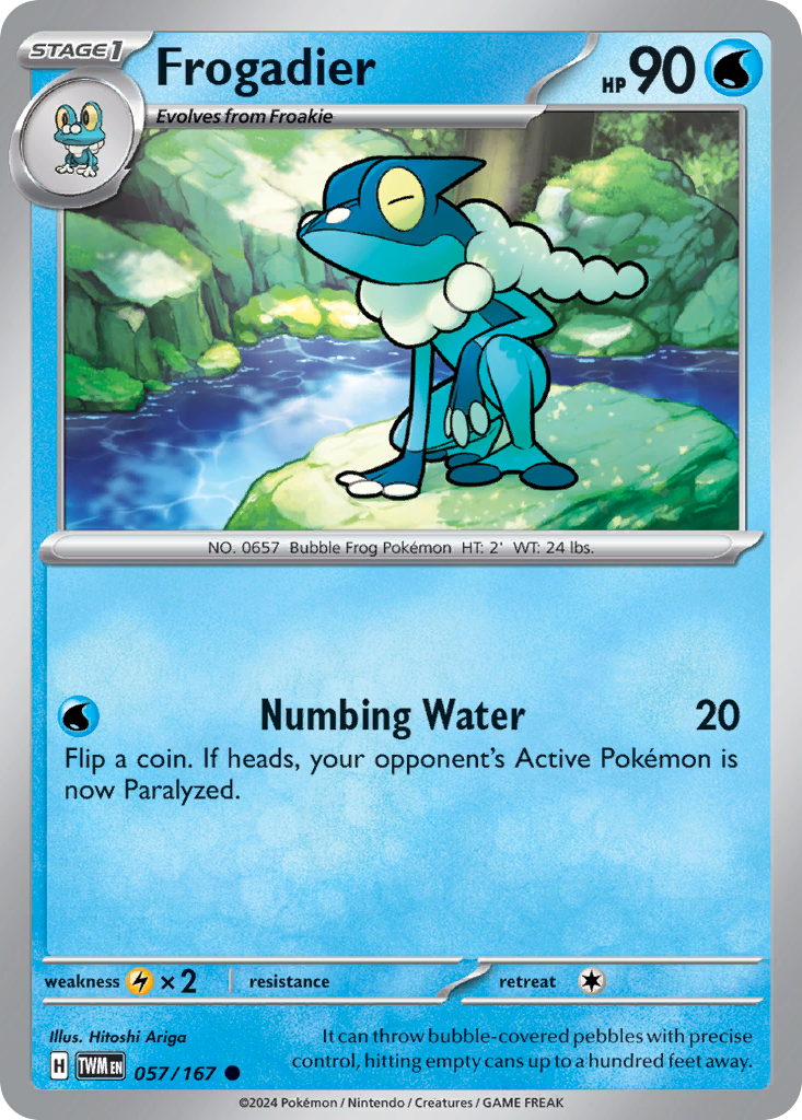 Twilight Masquerade Frogadier #57/167