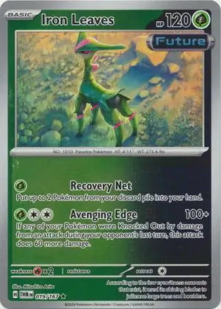 Twilight Masquerade Iron Leaves #19/167 reverse holo