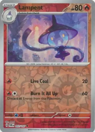 Twilight Masquerade Lampent #37/167 reverse holo