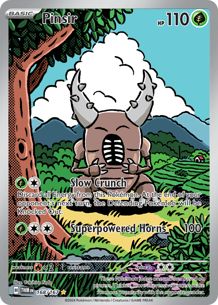 Twilight Masquerade Pinsir #168/167
