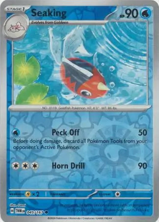 Twilight Masquerade Seaking #45/167 reverse holo