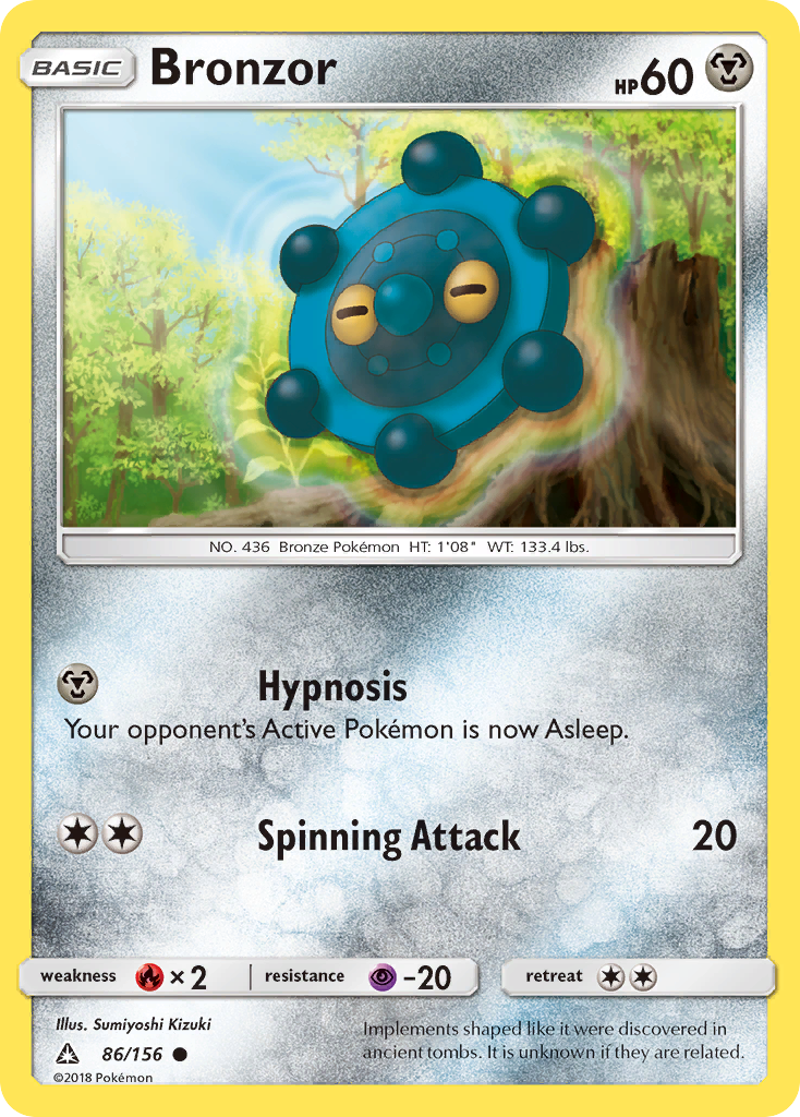 Ultra Prism Bronzor #86/156