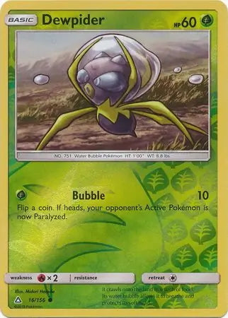 Ultra Prism Dewpider #16/156 reverse holo