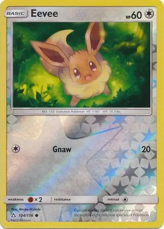 Ultra Prism Eevee #104/156 reverse holo