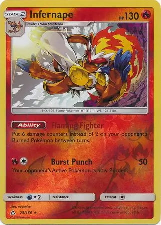 Ultra Prism Infernape #23/156 reverse holo