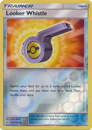 Ultra Prism Looker Whistle #127/156 reverse holo