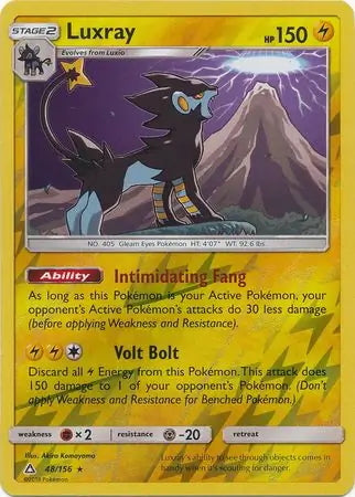 Ultra Prism Luxray #48/156 reverse holo