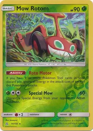 Ultra Prism Mow Rotom #14/156 reverse holo