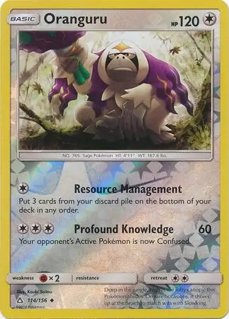 Ultra Prism Oranguru #114/156 reverse holo